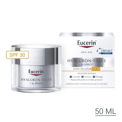 50ML EUCERIN HYALURON-FILLER + 3x EFFECT Soin de jour tous types de peaux SPF30  1 of 4 