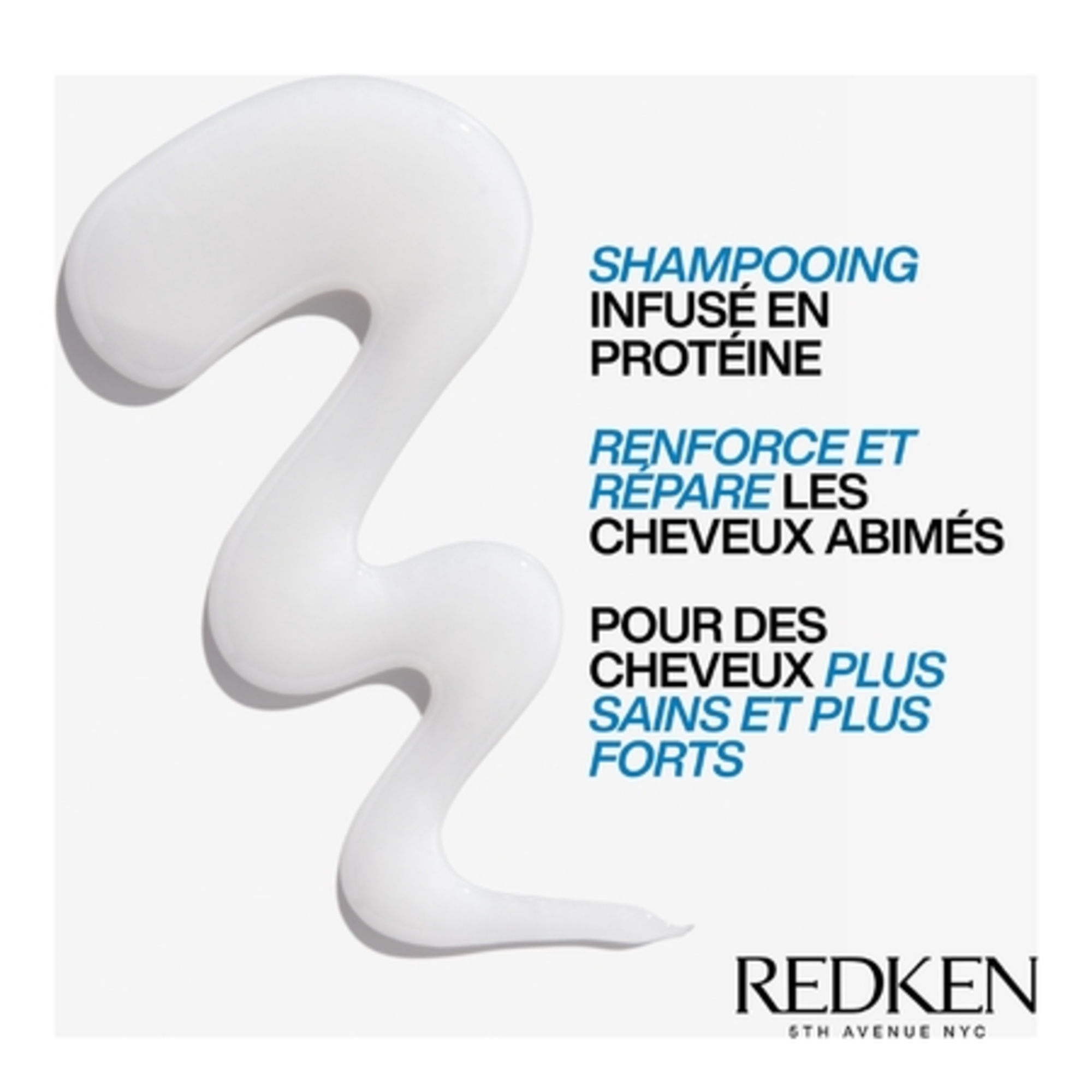 Shampoing fortifiant cheveux fragilisés