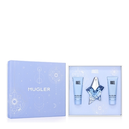Coffret eau de parfum rechargeable + lait pour le Corps + gel douche
