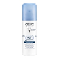 125mL VICHY V HYPOALLERGENIQUE Déodorant 48H minéral 0% d'alcool peau sensible  1 of 2 