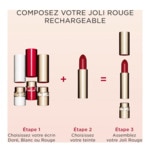 Clarins JOLI ROUGE SATIN Rouge à lèvres fini satiné - recharge 3 of 4 Rouge à lèvres fini satiné - recharge
