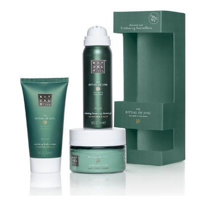  RITUALS THE RITUAL OF JING Coffret voyage nettoyant relaxant - lotus & jujube  1 of 3 