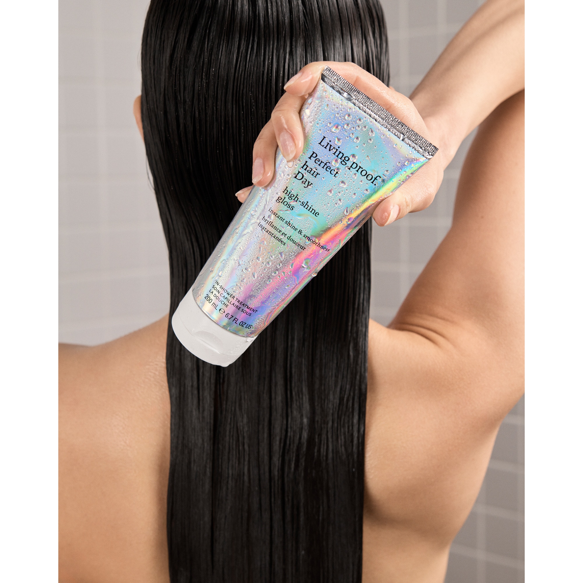 200ML LIVING PROOF PERFECT HAIR DAY Phd high-shine gloss - soin brillance et douceur sous la douche  1 of 4 