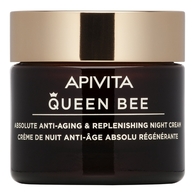 50ML APIVITA QUEEN BEE Crème de nuit anti-âge absolu régénérante  1 of 2 