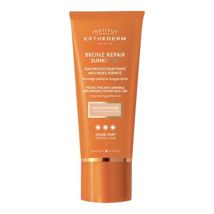 50ML INSTITUT ESTHEDERM SOLAIRE Soin protecteur fort teinté anti-rides fermeté - bronzage sublime longue durée  1 of 1 