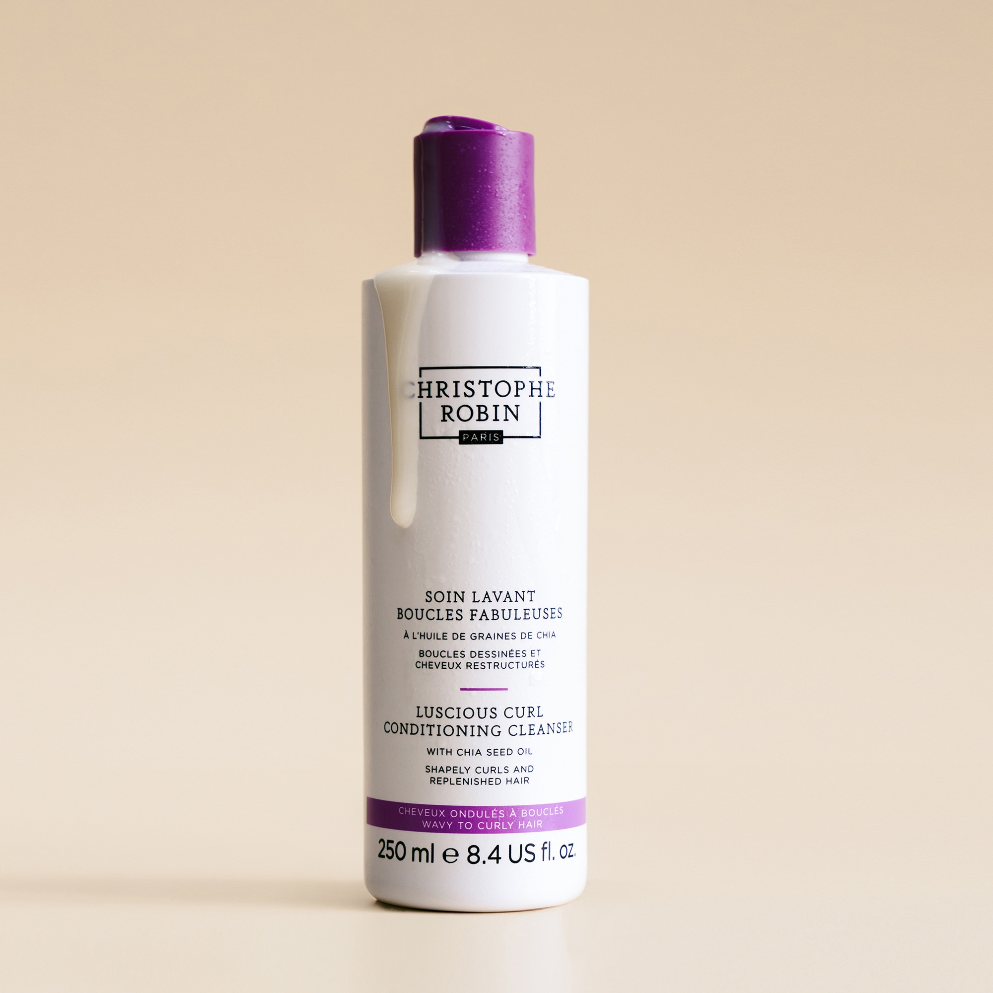 Soin lavant boucles fabuleuses à l'huile de graines de chia