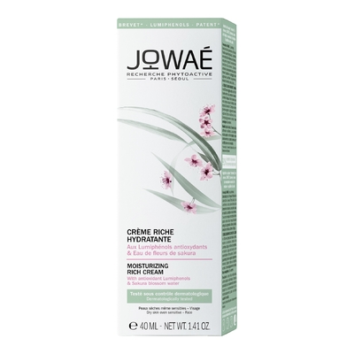 Jowae - Hydratation - Crème Riche Hydratante À L'eau De Fleur De Sakura - 40ml