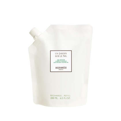 200ml Hermès UN JARDIN SUR LE NIL Recharge gel douche corps et cheveux  1 of 2 
