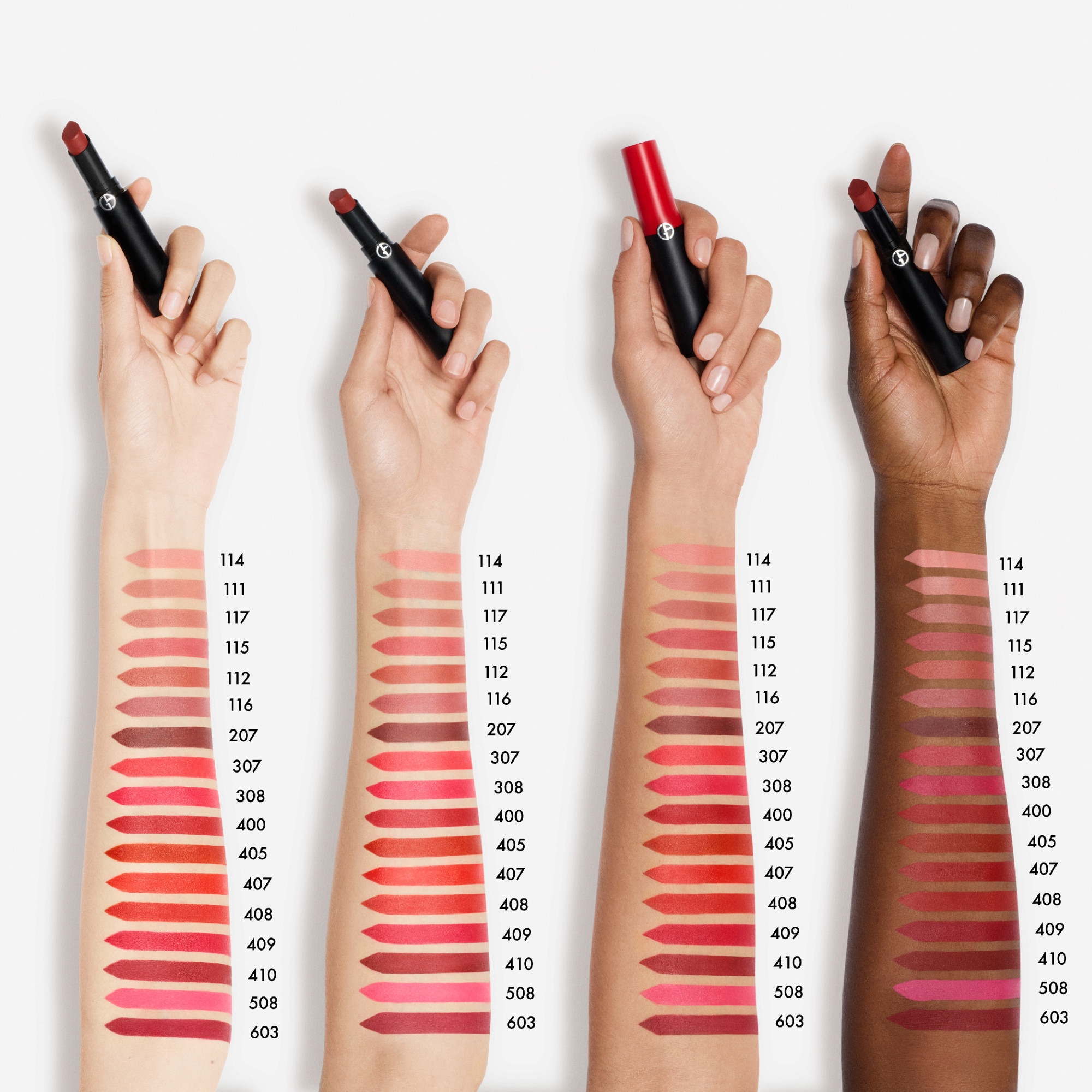 Armani LIP POWER MATTE Ral p.matte 603 dramatic web 1 of 3