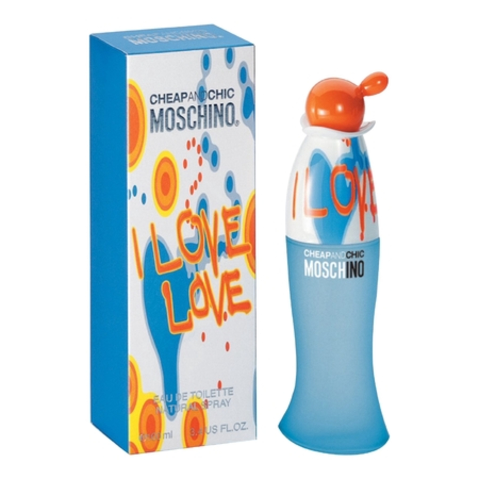 100mL MOSCHINO I LOVE LOVE Eau de Toilette  1 of 2 