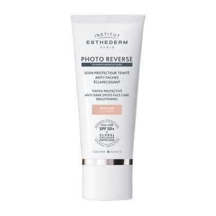 50mL INSTITUT ESTHEDERM PHOTO REVERSE Soin protecteur teinté clair anti-taches spf50+  1 of 4 