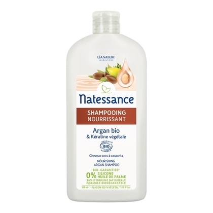 500ML Natessance CAPILLAIRE BIO Shampooing Argan bio  1 of 1 