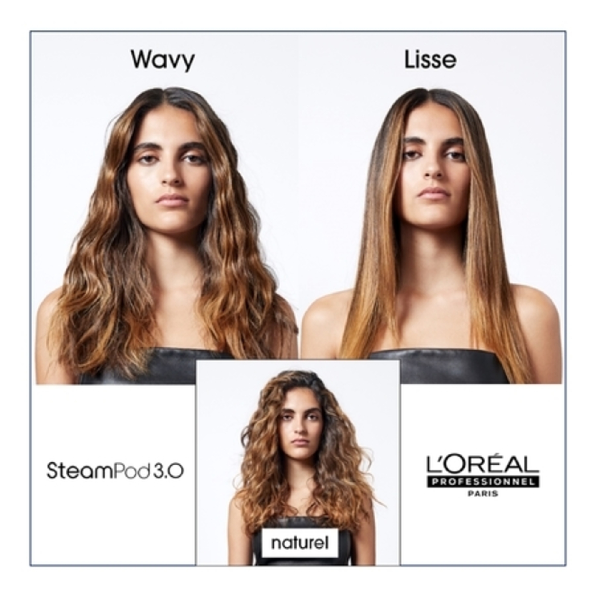 Lisseur Vapeur Professionnel 2-EN-1