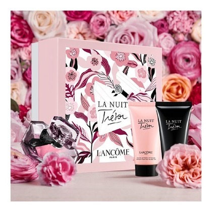 Coffret eau de parfum + déodorant + gel douche