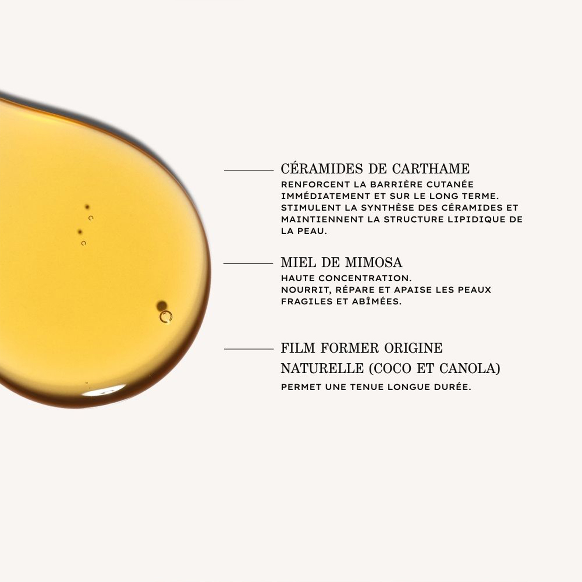 Huile lèvre nourissante