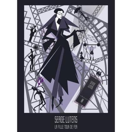 100ML Serge Lutens COLLECTION NOIRE LA FILLE TOUR DE FER Eau de parfum  1 of 4 