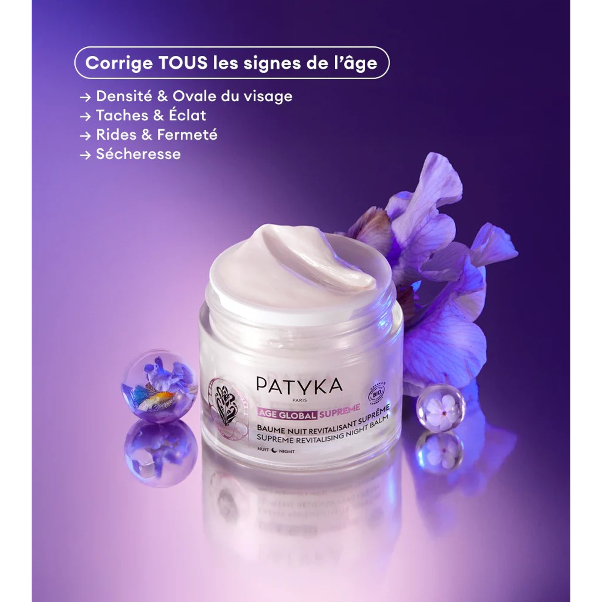 Baume nuit revitalisant suprême