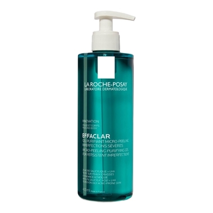 400ML LA ROCHE POSAY EFFACLAR Gel purifiant micro-peeling anti-imperfections à l’acide salicylique  1 of 4 