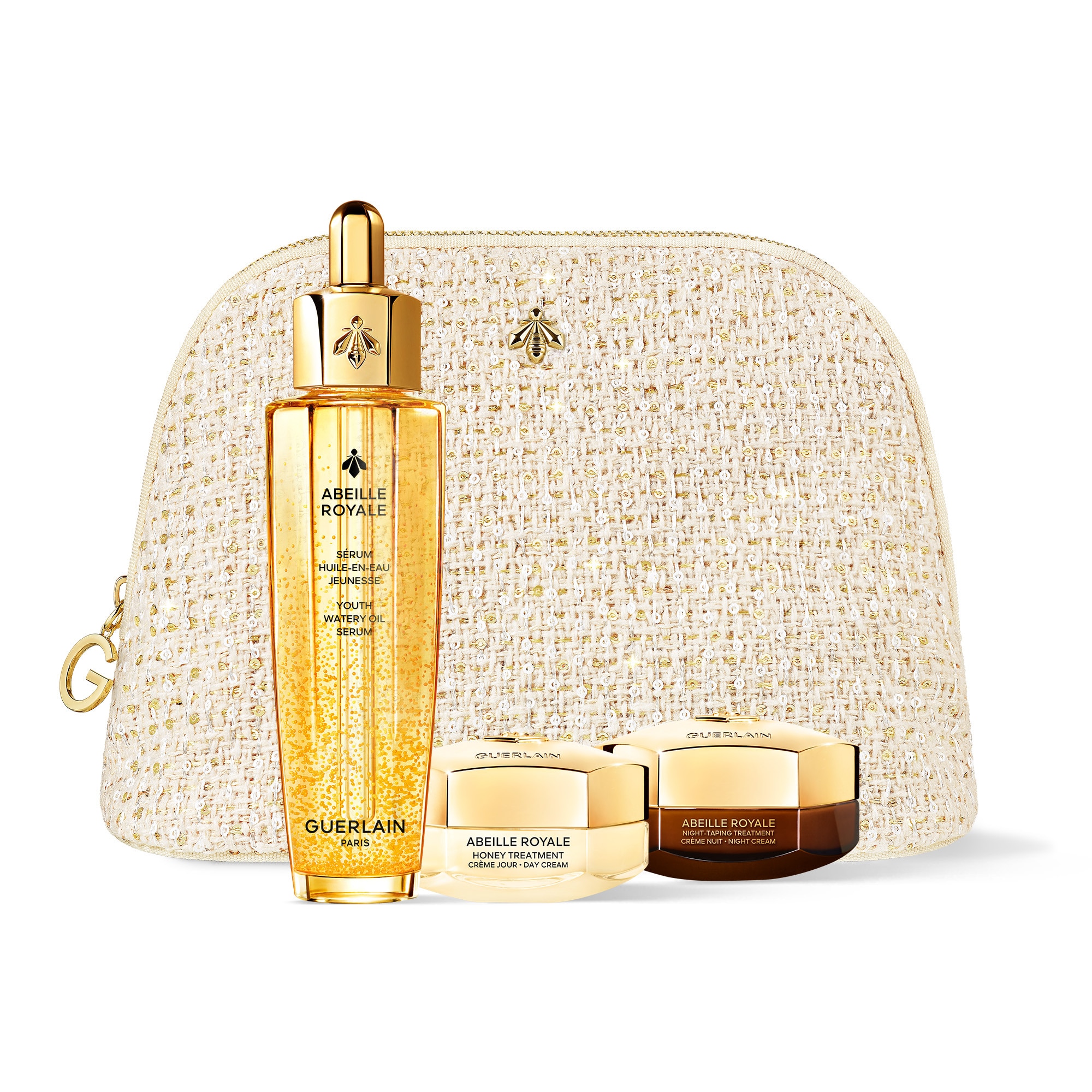 Guerlain - Abeille Royale - Coffret - Crème Jour + Crème Nuit + Sérum Huile-en-eau