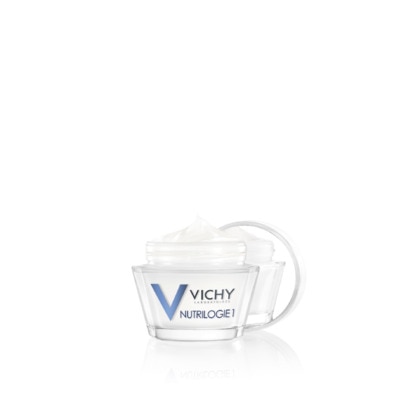 50mL VICHY NUTRILOGIE 1 Soin hydratant visage peau sèche  1 of 3 