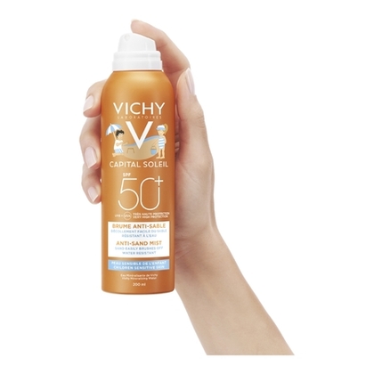 200ML VICHY IDEAL SOLEIL Brume anti-sable enfants SPF50+  1 of 4 