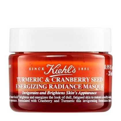 28ML KIEHLS TURMERIC & CRANBERRY SEED Masque exfoliant éclat instantané à base de curcuma & cranberry  1 of 4 