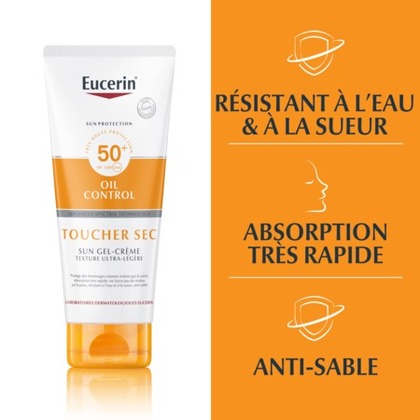 Gel-crème toucher sec SPF 50+