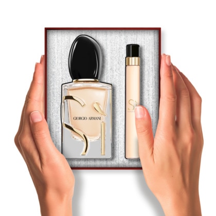Coffret eau de parfum + vaporisateur voyage eau de parfum