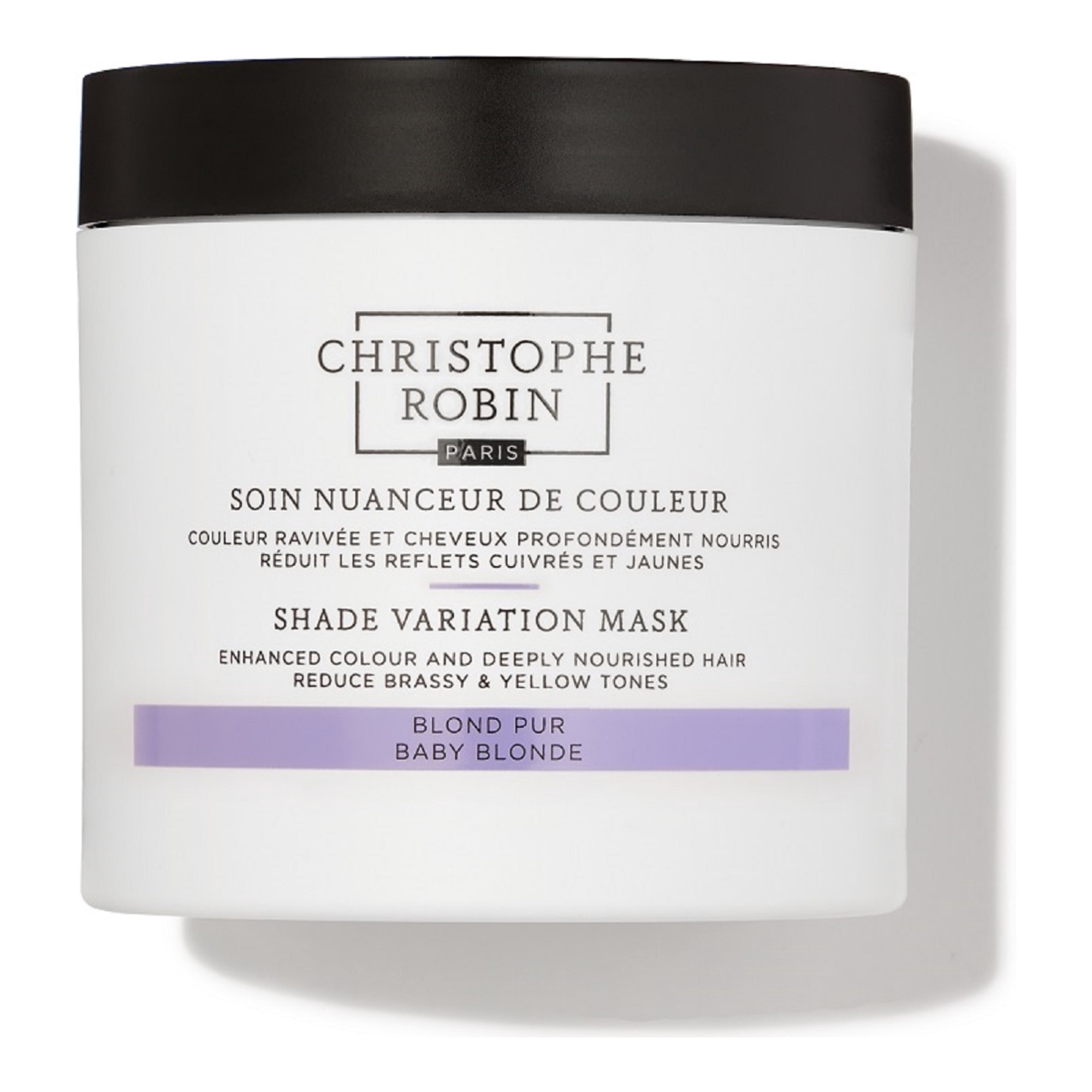 Christophe Robin - Soin Nuanceur De Couleur - Masque Raviveur De Blond Pur - 250ml