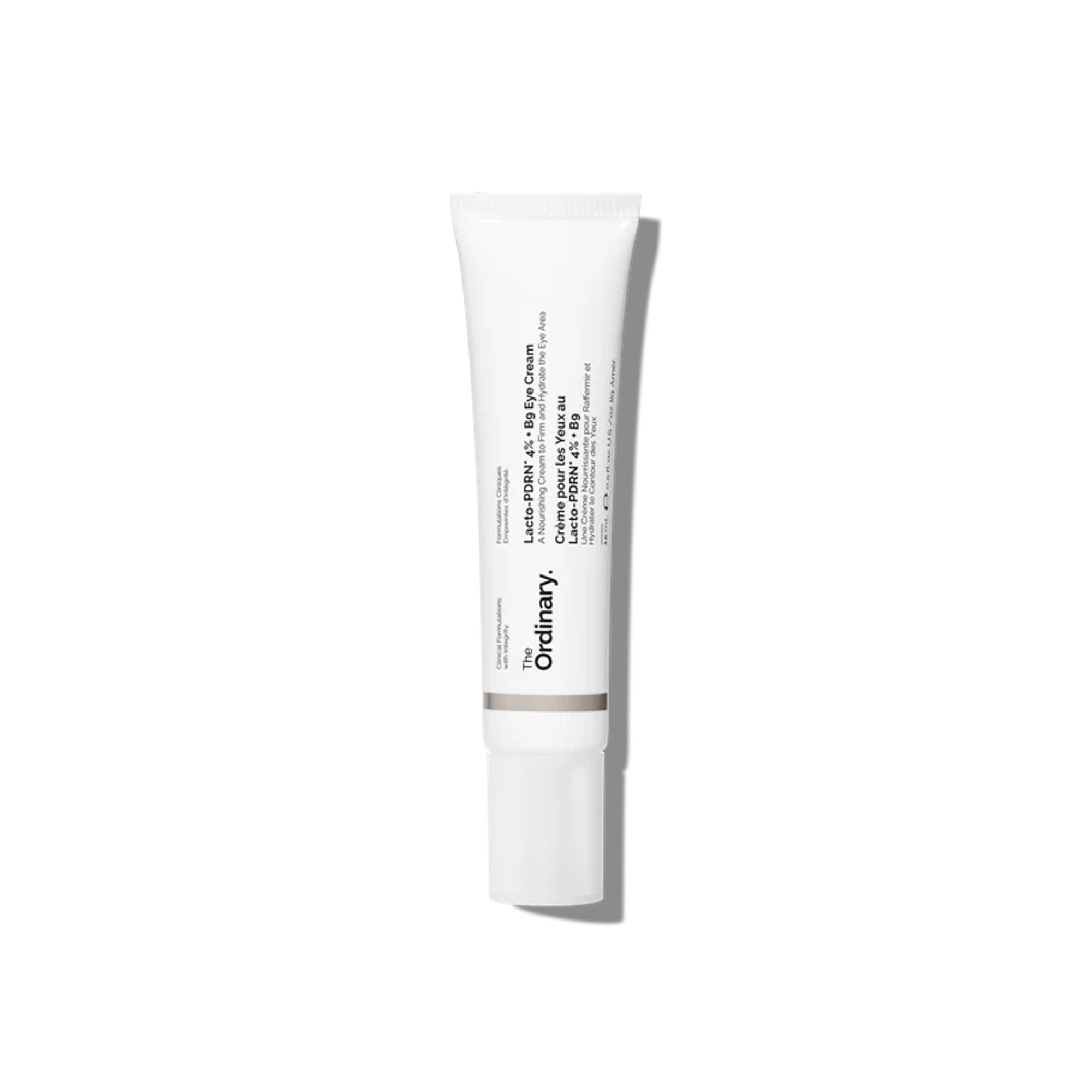 15ML THE ORDINARY SIGNES DE L'AGE Crème pour les yeux au lacto-PDRN* 4% + b9 1 of 1 Crème pour les yeux au lacto-PDRN* 4% + b9