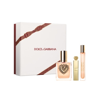DOLCE&GABBANA DEVOTION Coffret eau de parfum + mini mascara + vaporisateur voyage 1 of 1