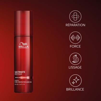 Soin protecteur sans rinçage, protection contre tous les types de dommages,