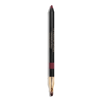 Chanel - Le Crayon Lèvres - Crayon Contour Des Lèvres Longue Tenue - 194 Rouge Noir
