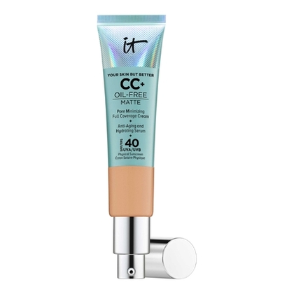  IT COSMETICS Your Skin But Better™ CC+ Cream Oil Free Matte CC Crème Correctrice Mate Haute Couvrance  1 of 4 