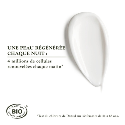 50mL SANOFLORE REINES Crème nuit anti-âge redensifiant régénération éclat certifiée bio  1 of 4 