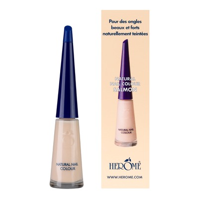 HERÔME - Soins Ongles - Durcisseur Doux Saumon - 10ml