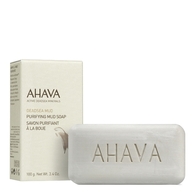 125G AHAVA TRAITEMENT CORPS : BOUE DE LA MER MORTE Savon purifiant à la boue  1 of 2 