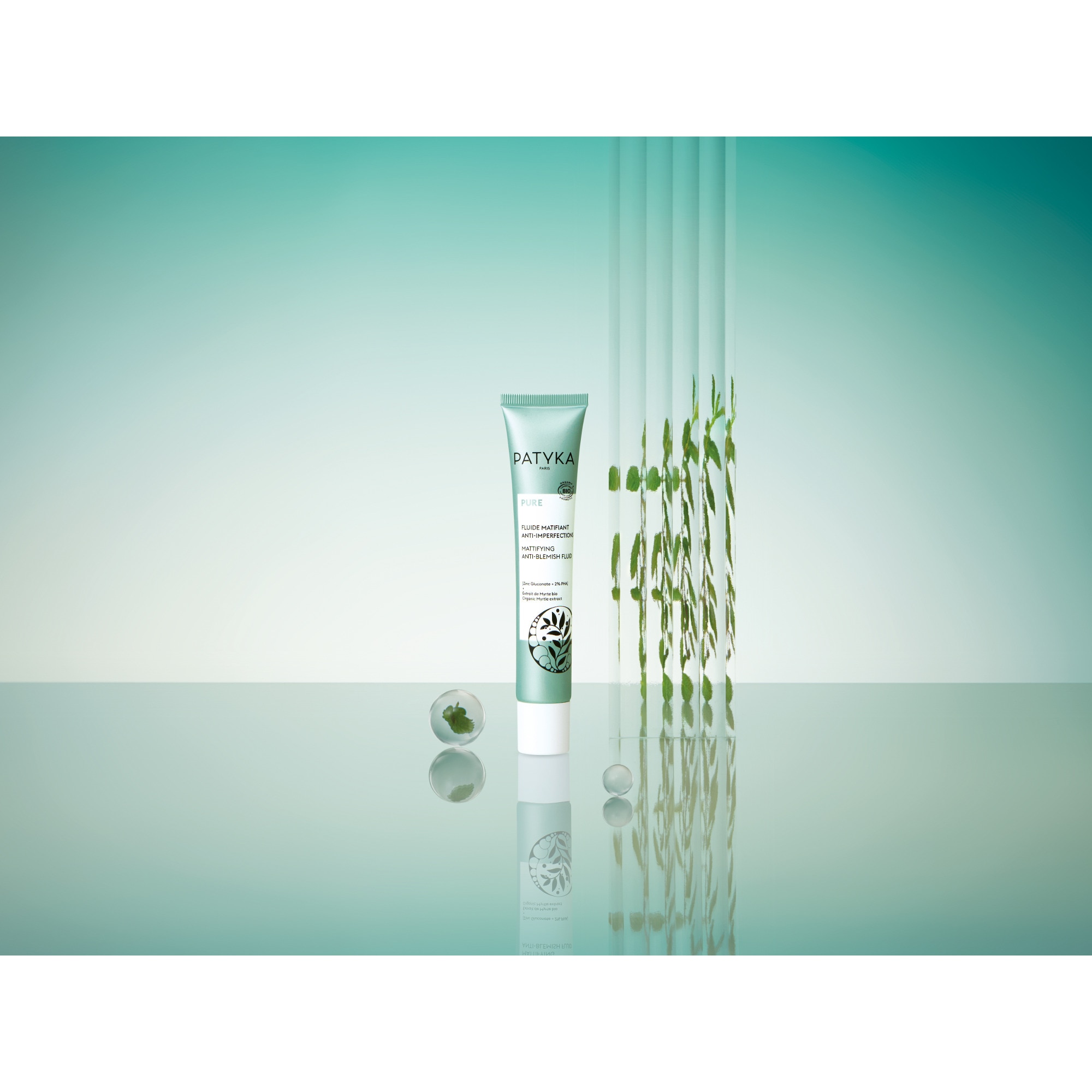 Fluide matifiant anti-imperfections