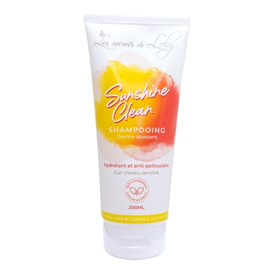 Les Secrets De Loly - Sunshine Clean - Shampooing Dermo Apaisant - 200ml