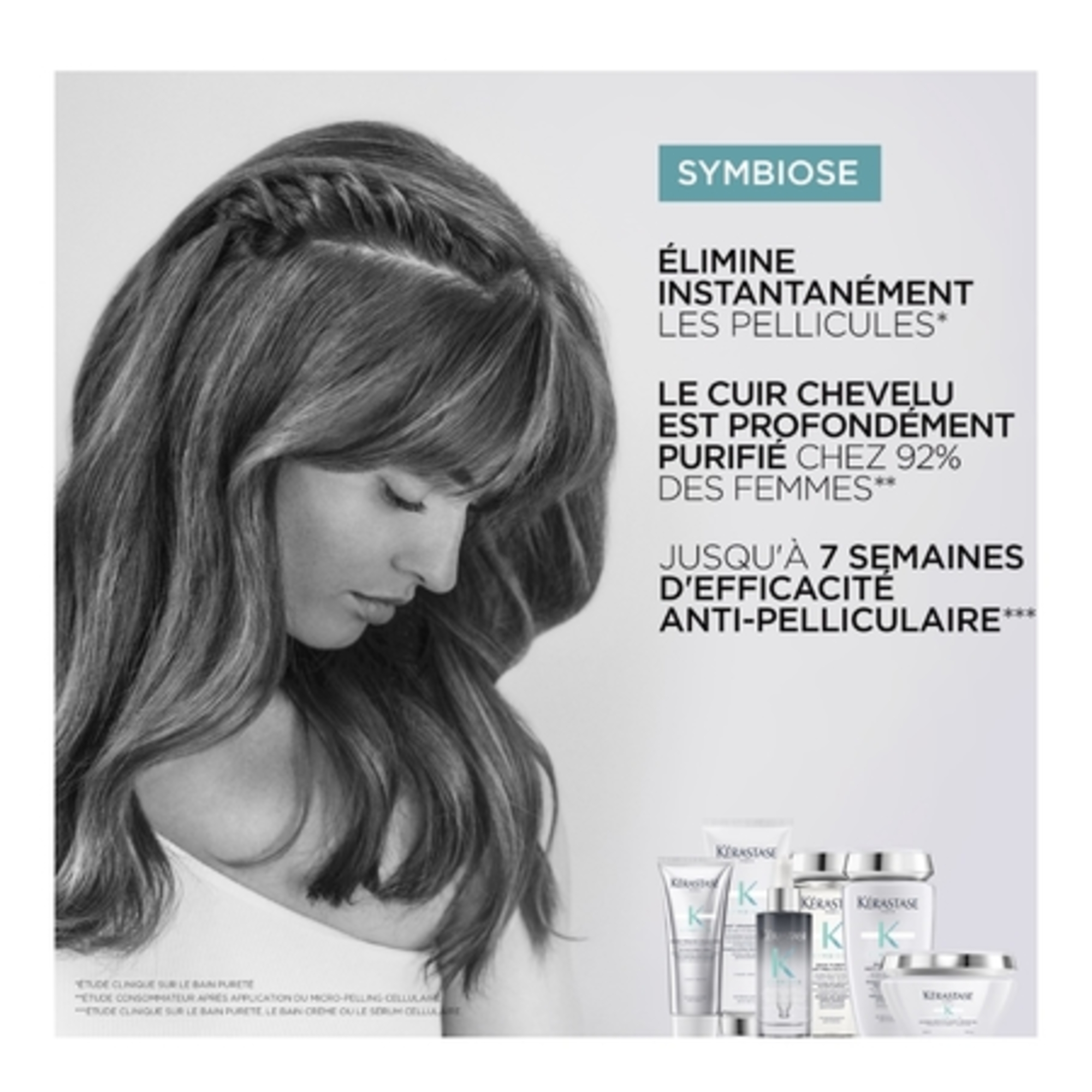 Shampooing micro-peeling cellulaire