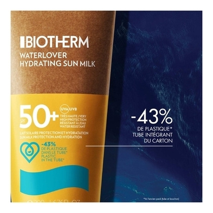 200ML BIOTHERM Waterlover Lait solaire hydratant SPF30  1 of 4 