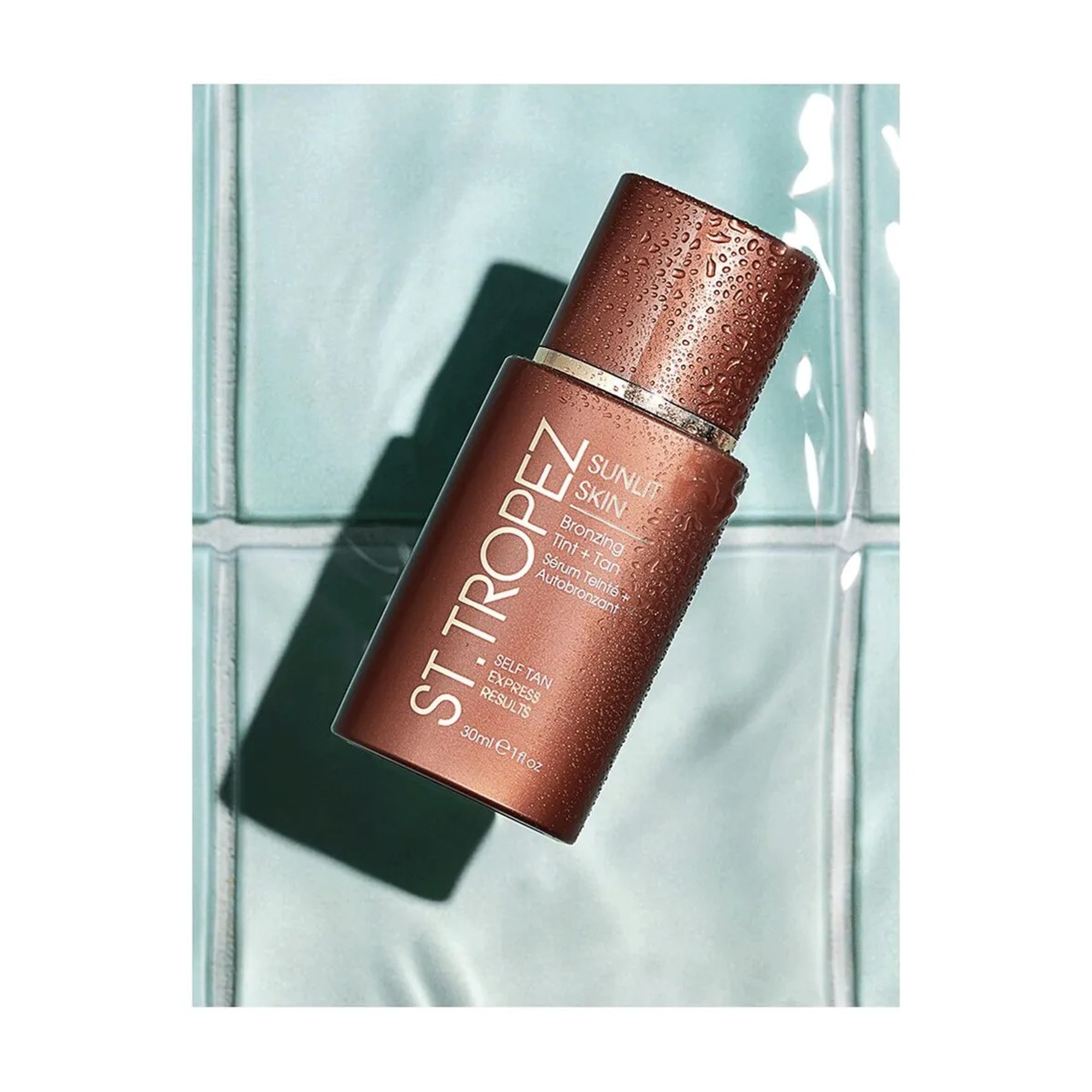 Sérum teinté autobronzant - sunlit skin self tan express