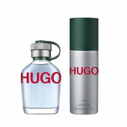  HUGO BOSS HUGO MAN Coffret eau de toilette + déodorant vaporisateur  1 of 2 