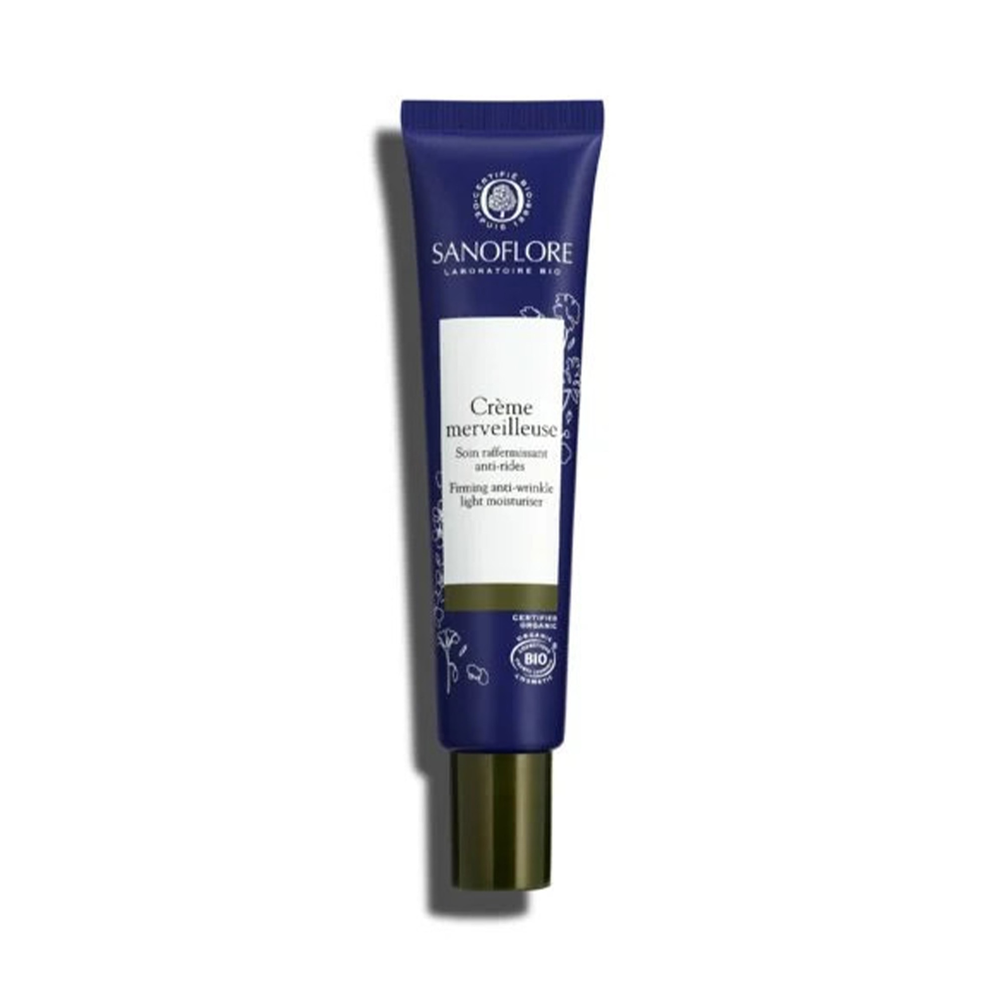 40ML SANOFLORE MERVEILLEUSE Crème de jour anti-rides et fermeté certifiée bio 1 of 2