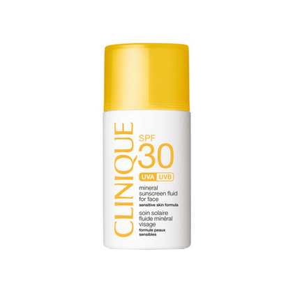 57G Clinique CLINIQUE SUN Clinique Sun Soin solaire Fluide Minéral Visage SPF 30 30ml  1 of 1 