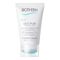 40ML BIOTHERM DEO PURE SENSITIVE SKIN Déodorant crème anti-transpirant 24h peau sensible  1 of 2 