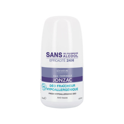 50ML EAU THERMALE JONZAC DEODORANT HYPOALLERG Déodorant fraicheur hypoallergénique** 24h  1 of 1 