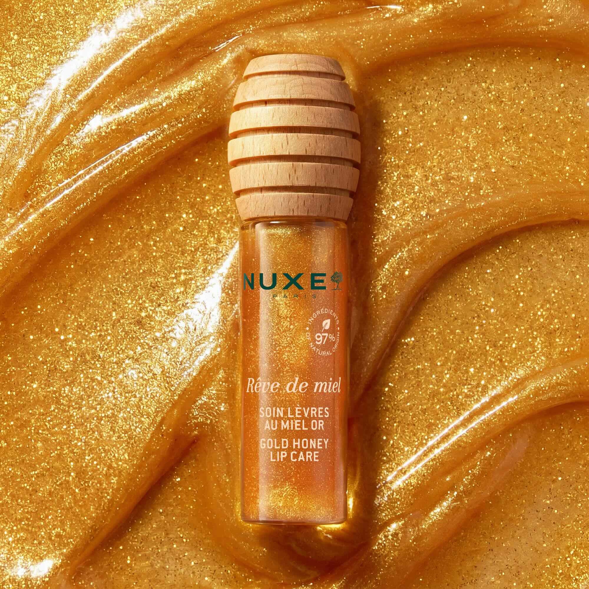  Nuxe REVE DE MIEL Soin lèvres au miel or  1 of 4 