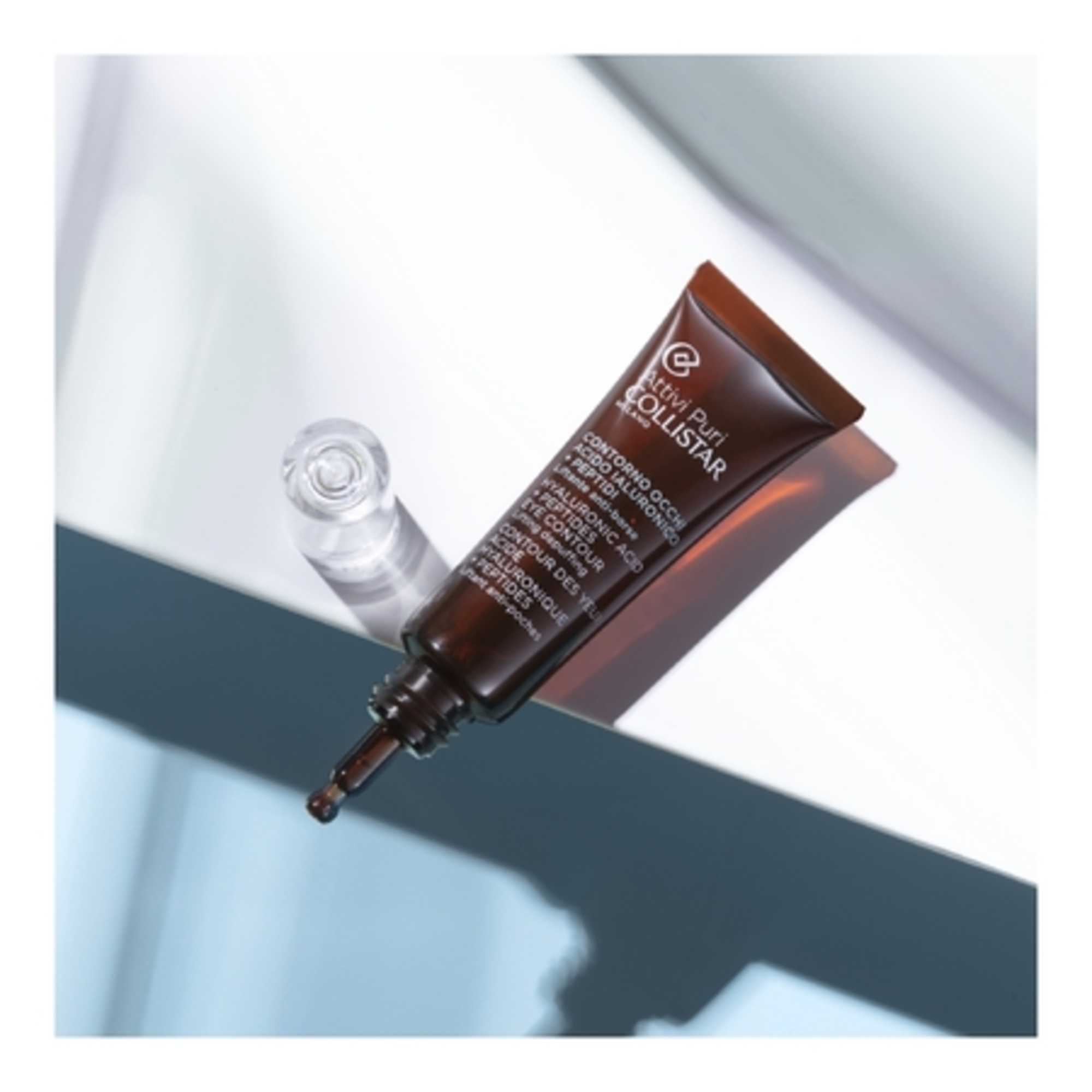 Contour des yeux acide hyaluronique + peptide liftant anti-poches