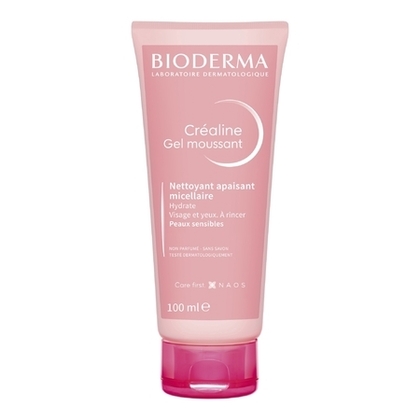 100ML BIODERMA CRÉALINE Gel nettoyant moussant doux peau sensible  1 of 3 